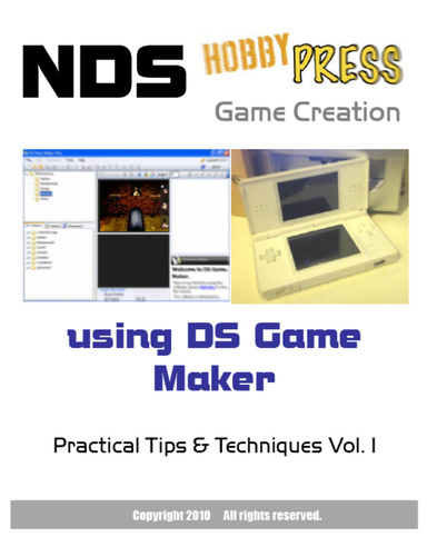 NDS Game Creation using DS Game Maker