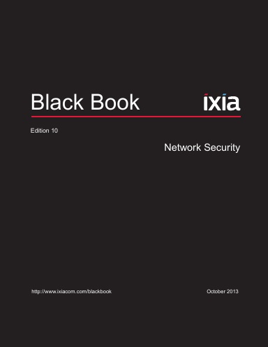 Black Book, Network Security, Ed. 10, Paperback, Color