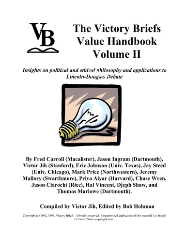 The Victory Briefs Value Handbook Volume-II Download Edition