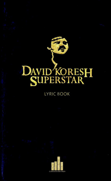 David Koresh Superstar - Lyric Book