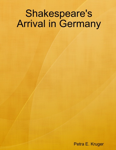 Shakespeare's Arrival in Germany