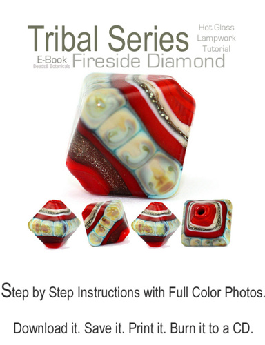 FireSide Diamond Glass Lampwork Bead Tutorial