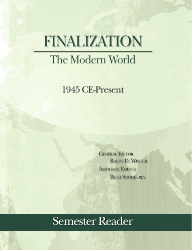 Finalization: The Modern World Reader