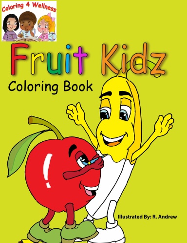 Fruit Kidz Coloring Book