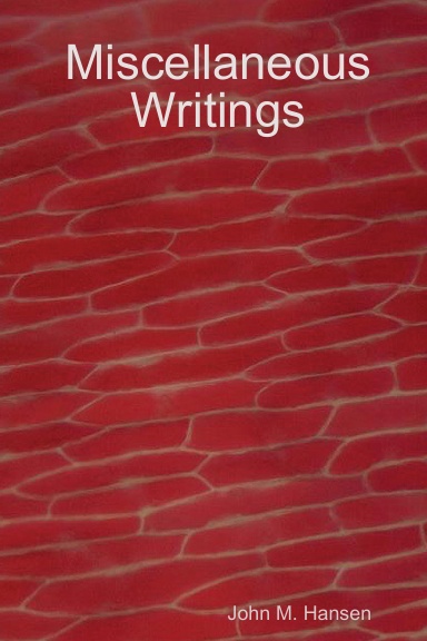Miscellaneous Writings
