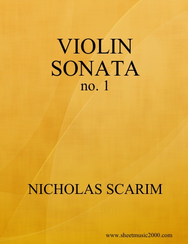 Violin Sonata no. 1
