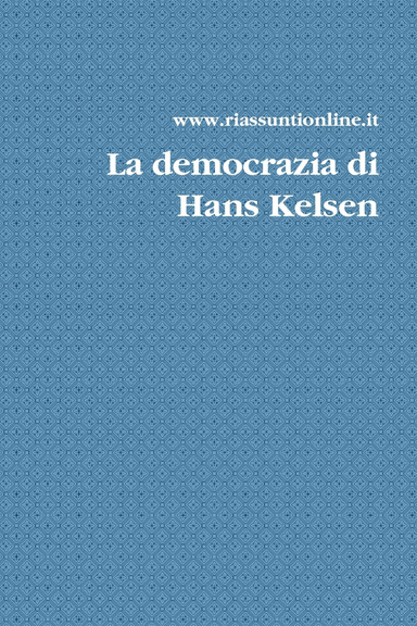 La democrazia di Hans Kelsen