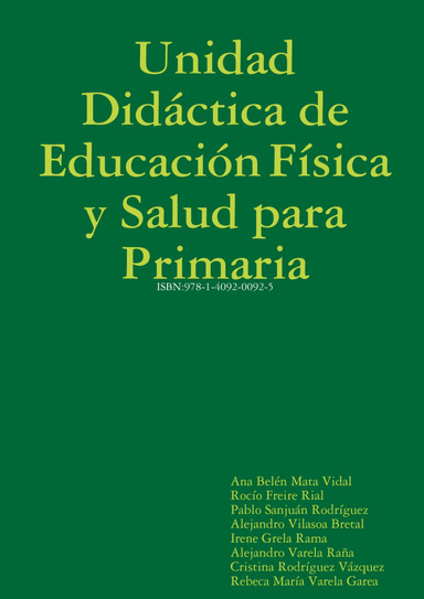 Unidad Didáctica de Educación Física y Salud para Primaria