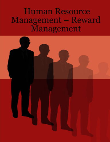 Human Resource Management – Reward Management