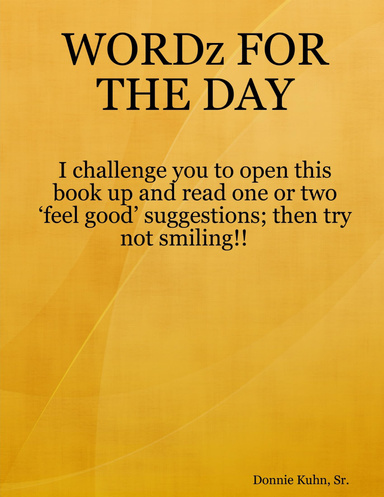 WORDz FOR THE DAY