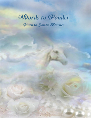 Words to Ponder  (eBook)