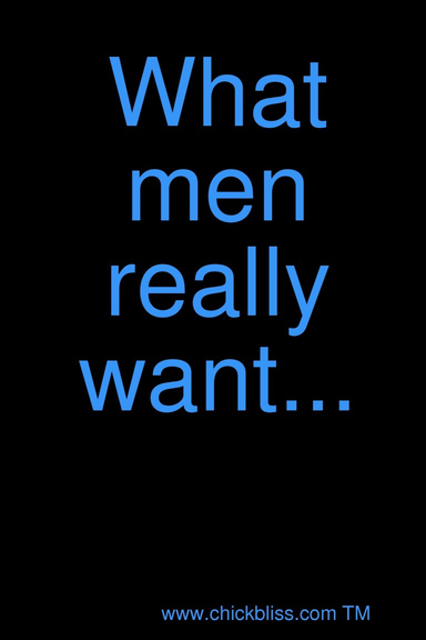 what men really want