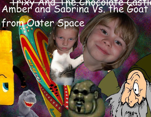 Amber and Sabrina vs the Goat Thief from Outer Space