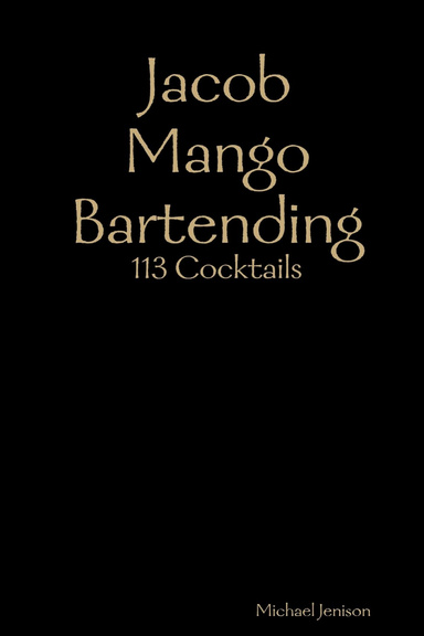 Jacob Mango Bartending