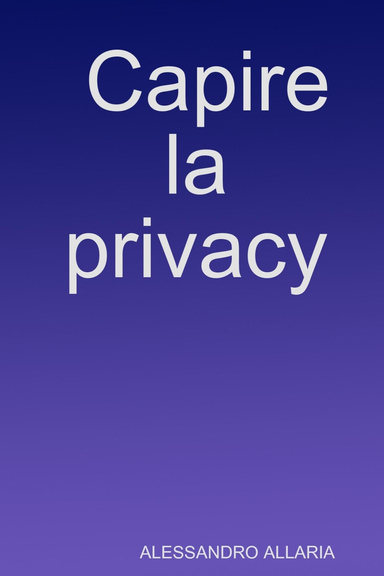 Capire la privacy