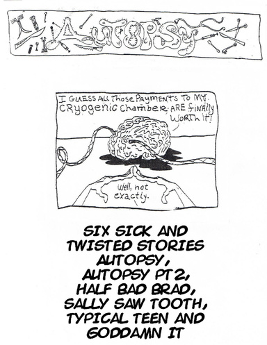 Autopsy, Six Sick and Twisted Comic Stories