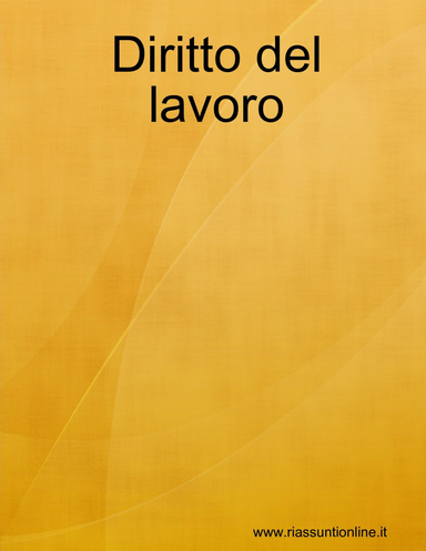 Diritto del lavoro