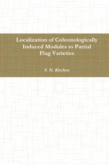 Localization of Cohomologically Induced Modules to Partial Flag Varieties