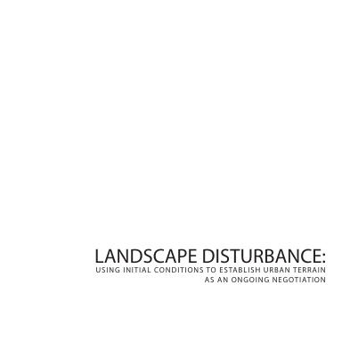 Landscape Disturbance (Blank Cover)