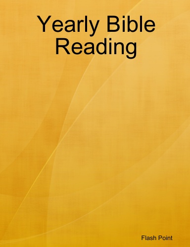Yearly Bible Reading
