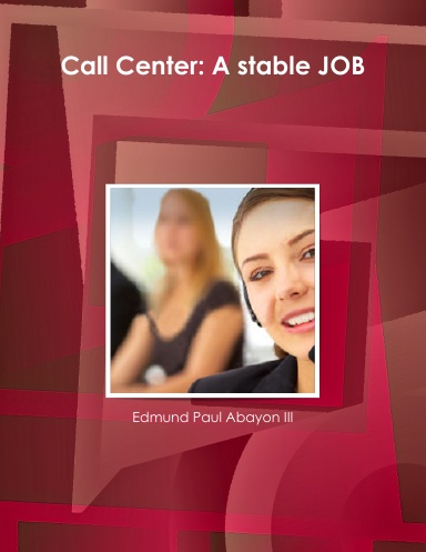 Call Center: a stable JOB