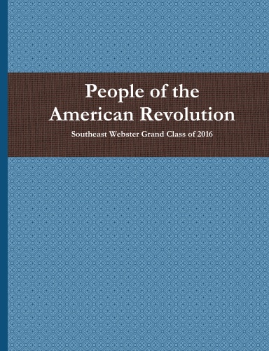 People of the American Revolution