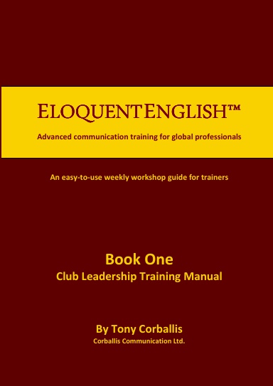 Eloquent English Book One: Club Leadership Training Manual