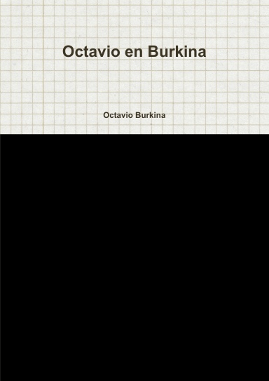 Octavio en Burkina