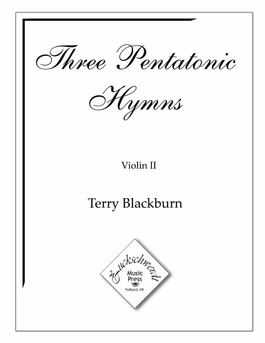 Three Pentatonic Hymns - Violin II