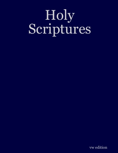 Holy Scriptures