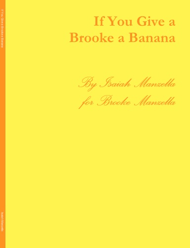 If You Give a Brooke a Banana