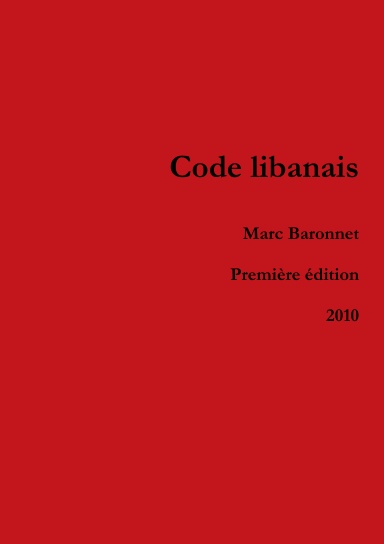 Code libanais