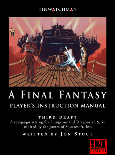 A Final Fantasy - Player's Instruction Manual