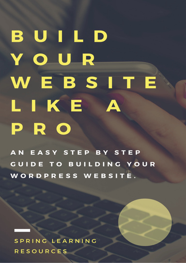 BUILD YOUR WEBSITE LIKE A PRO - STEP BY STEP GUIDE TO BUILDING YOUR WORDPRESS WEBSITE