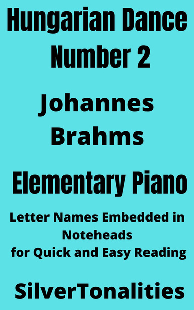 Hungarian Dance Number 2 Elementary Piano Sheet Music Pdf