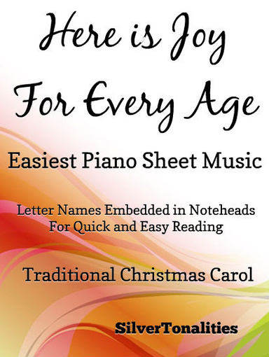 Here Is Joy for Every Age Easy Piano Sheet Music Pdf