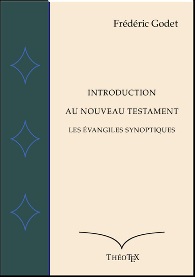 Introduction au NT, les évangiles synoptiques