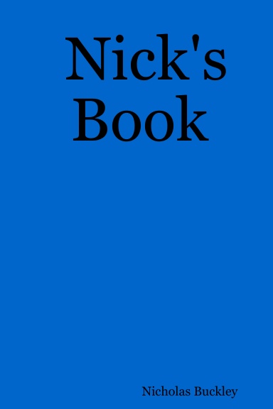 Nick's Book