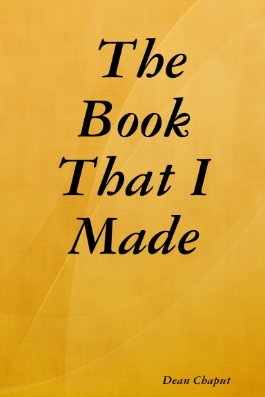 The Book That I Made