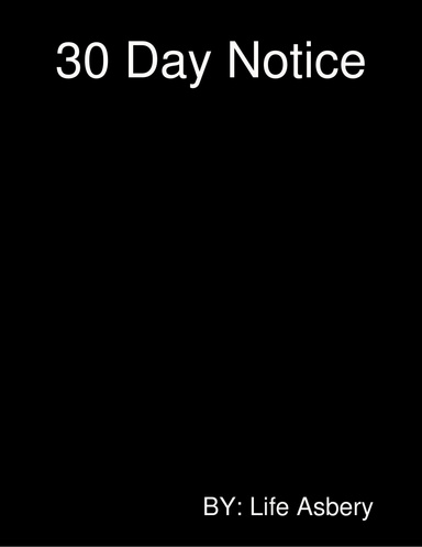 30 Day Notice