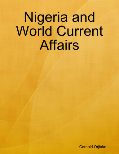 Nigeria and World Current Affairs