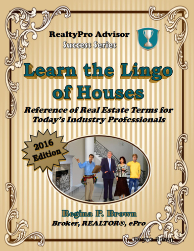Learn the Lingo of Houses 2016 (Ebook)