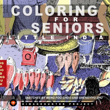 Coloring for Seniors - Little India