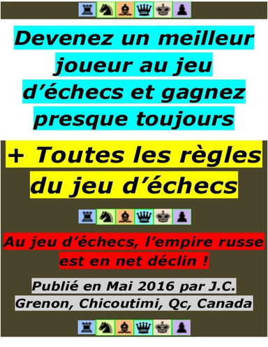 Devenez un Meileur Joueur aux Échecs et Gagnez Presque Toujours - Plus Toutes les Règles du Jeu D'échecs