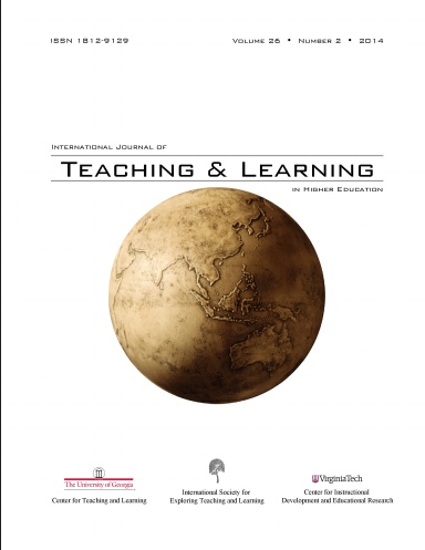 2014 • 26(2) • International Journal of Teaching and Learning in Higher Education