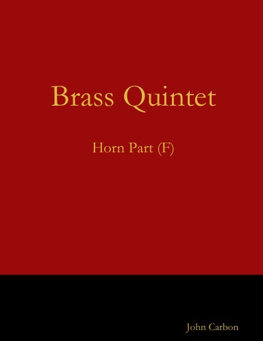 Brass Quintet Horn