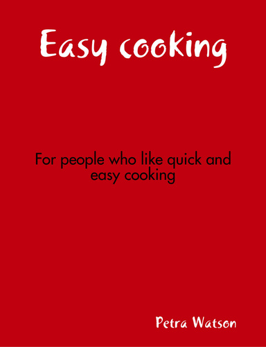 Easy cooking