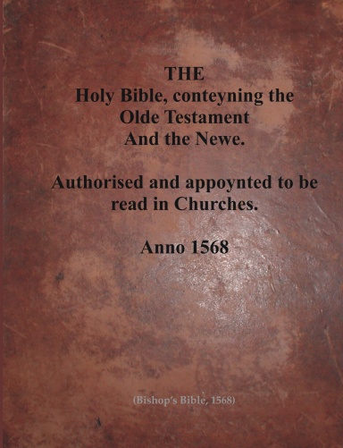 Bishops' Bible / 1568