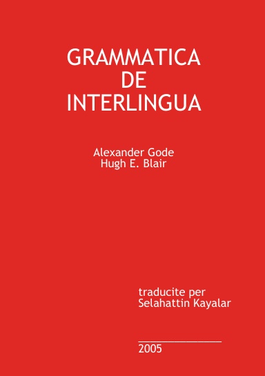 Grammatica de Interlingua