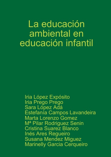La educación ambiental en educación infantil